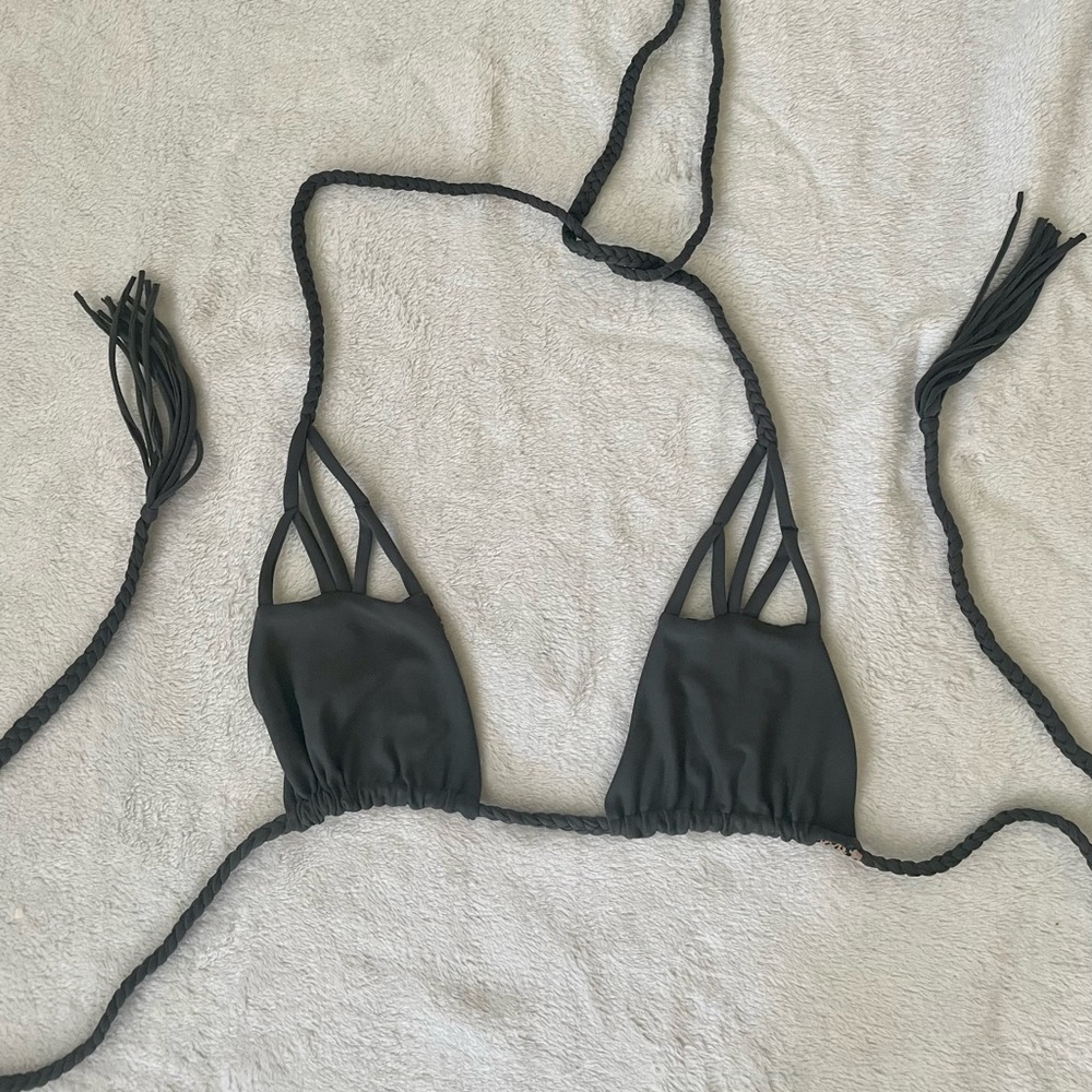 Acacia Swimwear. Only worn twice. Animal print on the inside.
